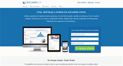 Desktop Screenshot of encuestafacil.com